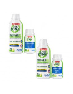 Pack Duplo 2 Complemento Alimenticio ENERZONA Omega3 RX 1g (420caps)+120