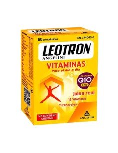 Leotron Vitaminas 60 Cápsulas con Coenzima Q10