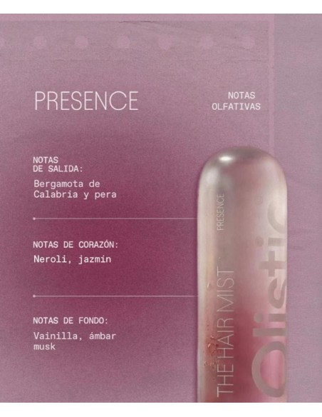 Olistic Presence Bruma Capilar Perfumada Anti-frizz