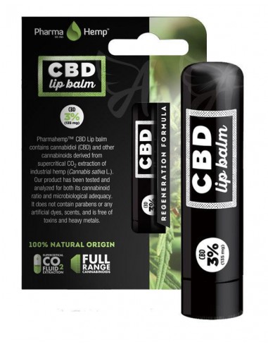 Bálsamo labial CBD 3% Lip Balm (4,5g)