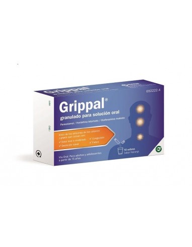 GRIPPAL10 SOBRES GRANULADO SOLUCION ORAL