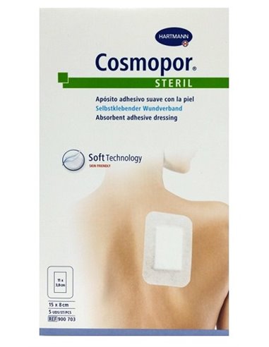 Cosmopor Steril 15 CM X 8 CM 5 Apositos