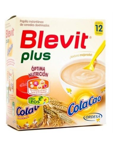 Blevit Plus 8 Cereales, Miel y Galletas 600g 3111645 Papillas