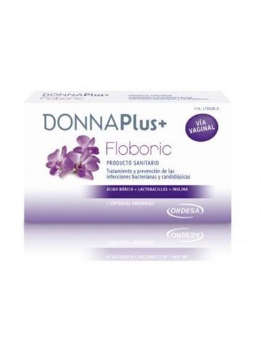 Donna Plus Floboric 7 Caps Vaginales
