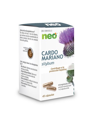 Neo Cardo Mariano 45 cápsulas 1591531 Sistema digestivo — Redfarma