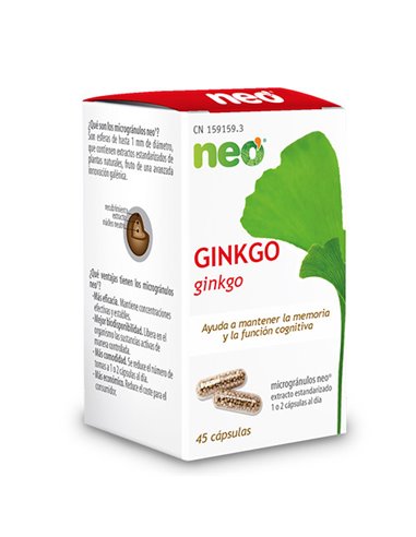 Neo Ginkgo Biloba 45 Caps