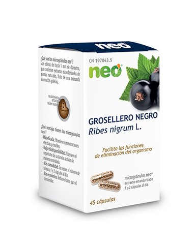 Neo Grosellero Negro 45 Caps