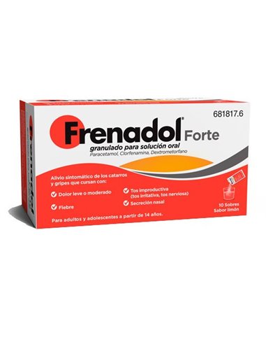Frenadol Forte (Hot Lemon) 10 Sobres