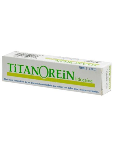 Titanorein Lidocaina Crema Rectal 20 G