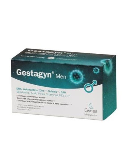 Gestagyn Men (60 Cápsulas) para fertilidad masculina