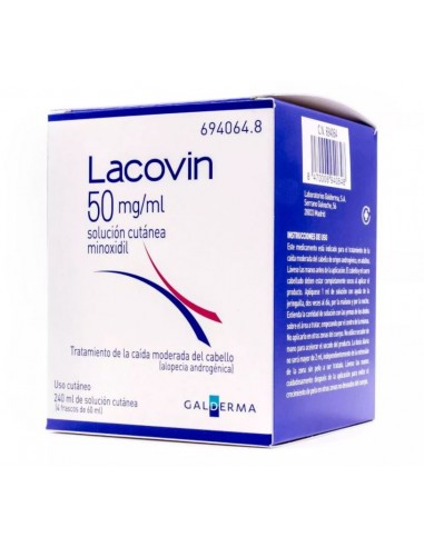 LACOVIN 5% Solución 4X60 ML