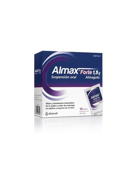 Almax Forte 1,5 G 12 Sobres Suspension Oral