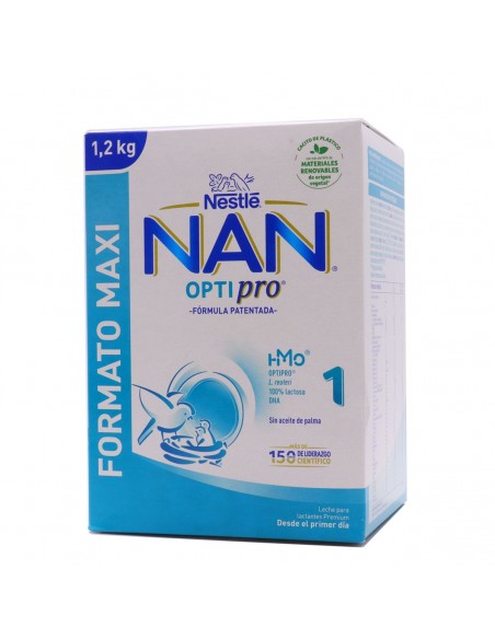 Leche de Inicio Nestlé NAN OPTIPRO 1 (Formato Maxi 1,2Kg)