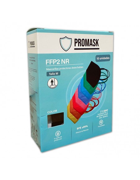 Caja Mascarilla Infantil FFP2 NR PROMASK (10 unidades)