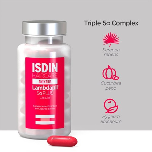 Isdin Lambdapil 5 Alfa Plus Anticaída 60 Caps