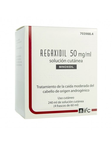 Solución Cutánea Regaxidil 50 mg/ml...