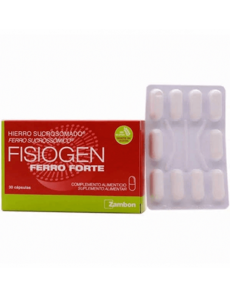 Fisiogen Ferro Forte 30 cápsulas