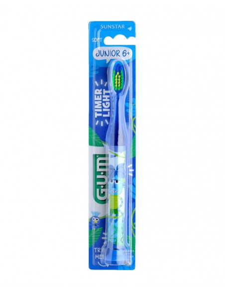 Gum Cepillo de dientes Junior con Luz para mayores de 6 años