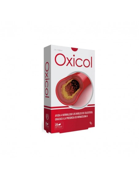 Oxicol 28 Cápsulas para Regular los Niveles de Colesterol