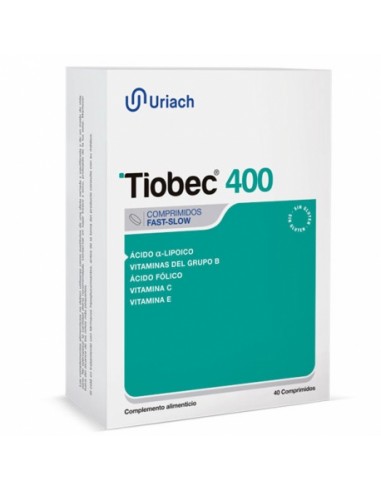 Vitaminas TIOBEC 400mg (40 comp)