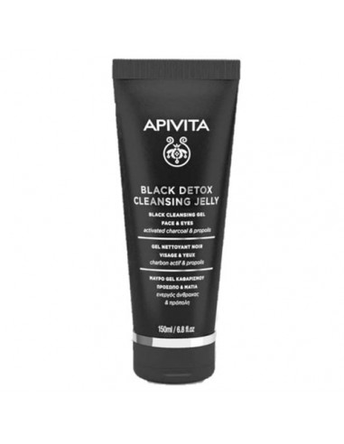 Apivita Black Detox Cleansing Jelly 150 Ml