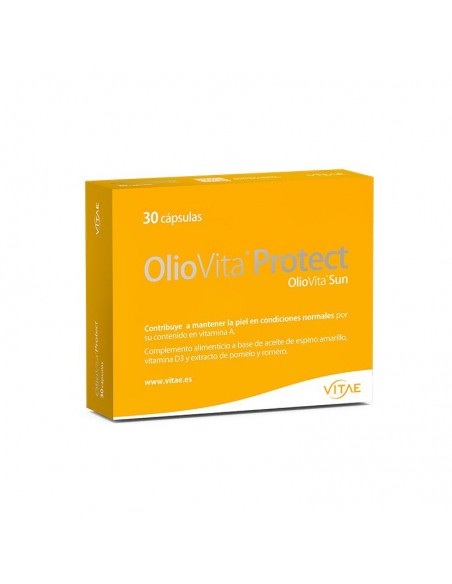 Fotoprotector oral OlioVita Protect para el sol