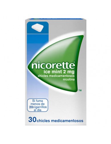 Nicorette Ice Mint 2 Mg 30 Chicles