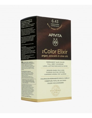 Apivita Tinte 6.43 Dark Blonde Copper...
