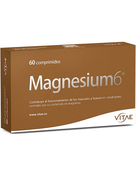 Complemento alimenticio Magnesium 6 Vitae (60 Cápsulas)