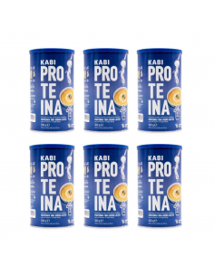 Pack 6u. Proteína en Polvo KABI 300 G (Sabor Neutro)