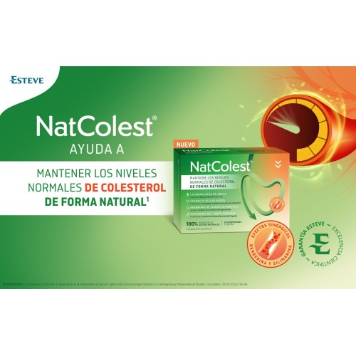 Natcolest (30 comprimidos) para mantener el nivel de colesterol
