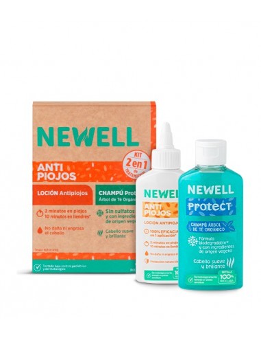 Newell Kit Antipiojos 2en1 Locion + Champu 120 ml