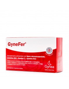 Gestagyn GYNEFER (30 cápsulas) para carencias de hierro 2