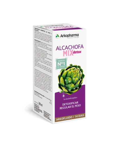 Complemento Alimenticio Arko Alcachofa Mix Detox (2x280ml)