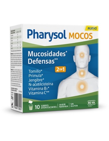 Pharysol Mocos (10 Sobres) para...