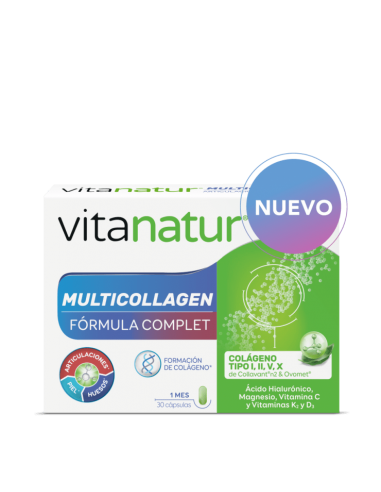Multicollagen Vitanatur (30 cápsulas)...