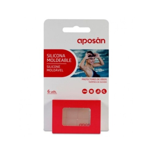Aposan Tapones Oidos Silicona 6 U