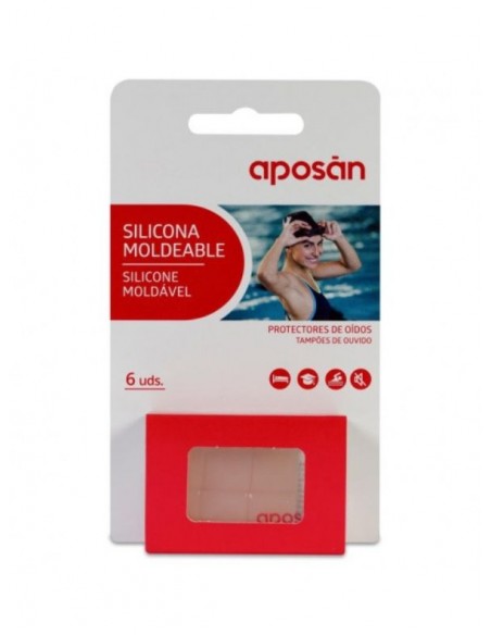 Aposan Tapones Oidos Silicona 6 U