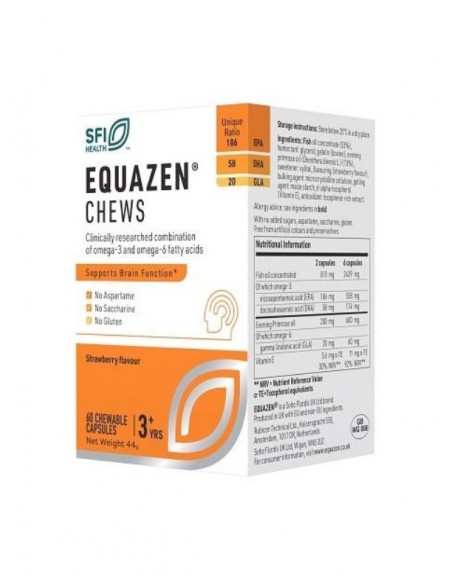 Equazen Chews Vitae 60 Cápsulas Masticables