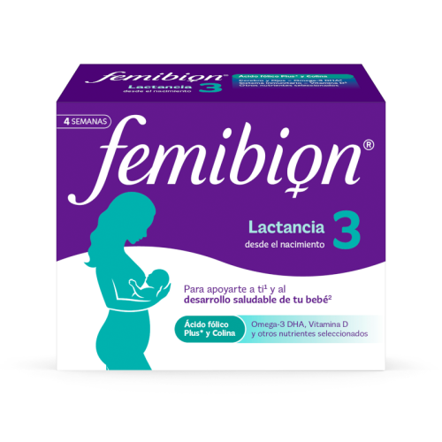 Femibion 3 Lactancia 28 comp+28 caps