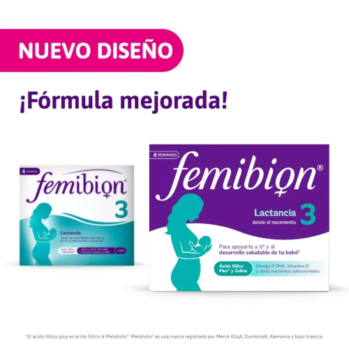 Femibion 3 Lactancia 28 comp+28 caps