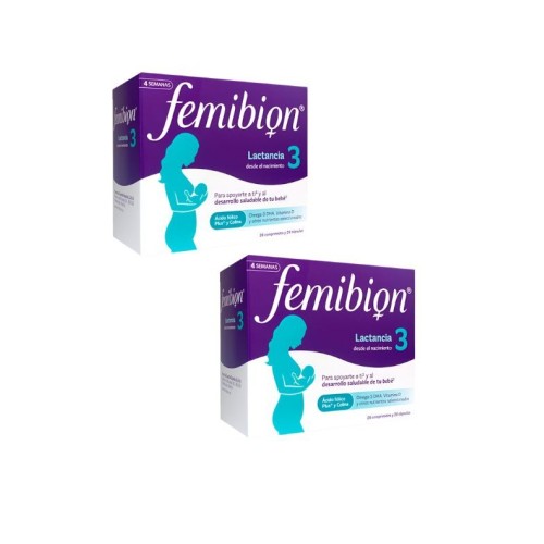 Femibion 3 Lactancia 28 comp+28 caps