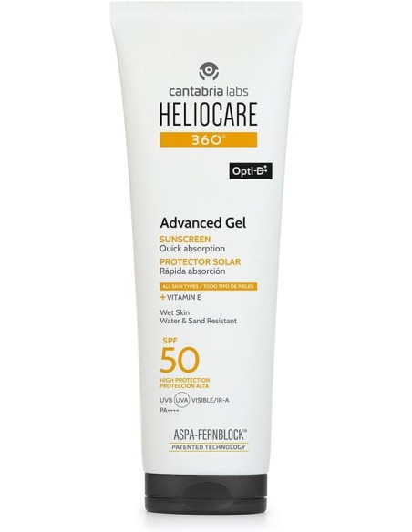 Gel protector corporal solar Heliocare 360 Advanced SPF 50 (250ml)