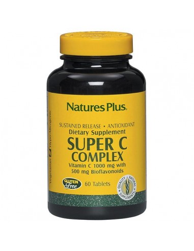 Nature's Plus SUPER C COMPLEX 1000 MG 60 comprimidos