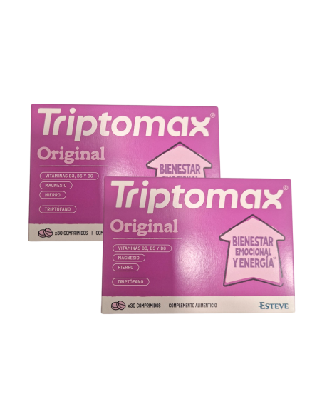 Triptomax Complemento Alimenticio Pack Duplo 30 + 30 comprimidos