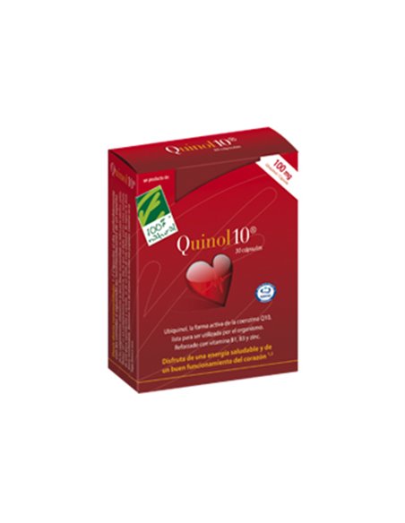 Quinol 10 100 Mg 30 Perlas