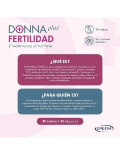 Donnaplus Fertilidad 30 Cápsulas + 30 Sobres 2