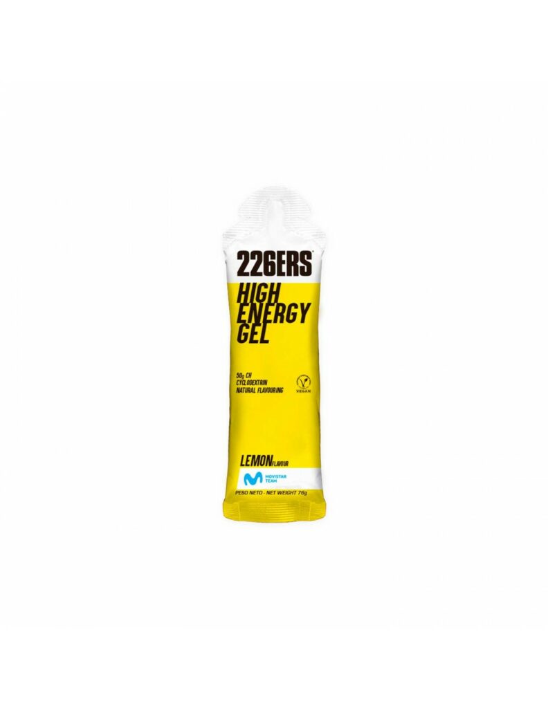 Gel Energético 226ERS High Energy 
Sabor Limón