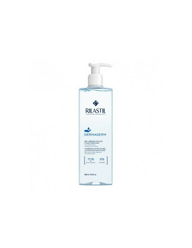 gel hidroalcohólico de Rilastil de la gama Dermogerm