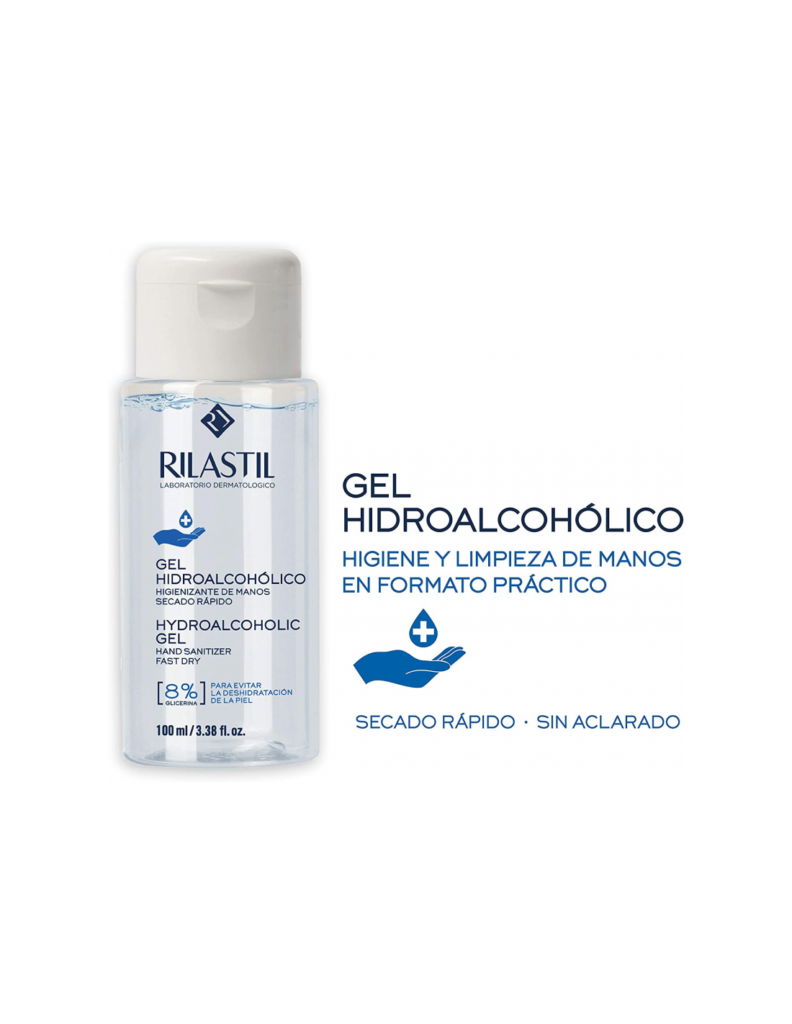 gel hidroalcohólico de Rilastil de la gama Dermogerm